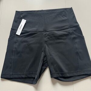 Adodos Women's Black Athletic biking/workout Shorts